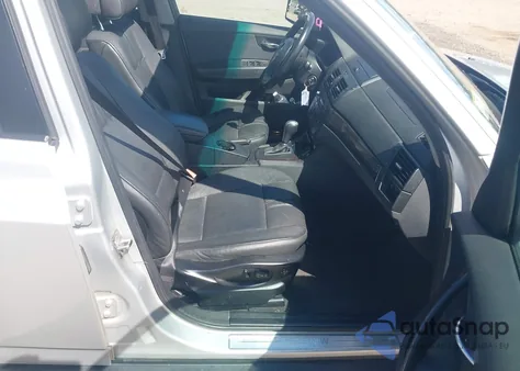 2008 BMW X3 3.0Si из США, поврежденный, VIN WBXPC93468WJ21734